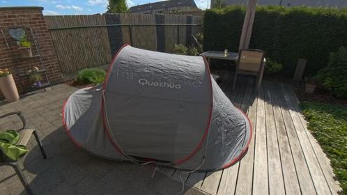 2 seconde light - werptent - QUECHUA - 2 personen, Caravans en Kamperen, Tenten, tot en met 2, Gebruikt, Ophalen