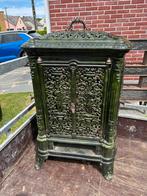Foyer en fonte vert, Huis en Inrichting, Kachels, Ophalen, Gebruikt