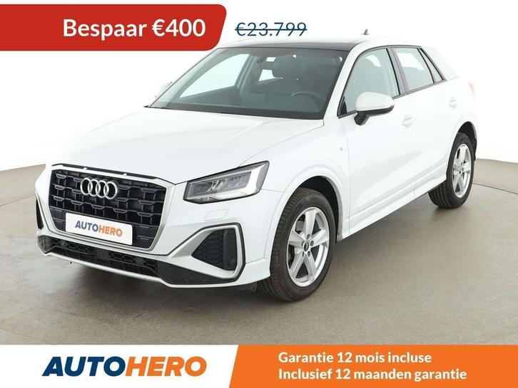 Audi Q2 30 TDI S line (bj 2021), Auto's, Audi, Te koop, Q2, ABS, Achteruitrijcamera, Airbags, Airconditioning, Bluetooth, Boordcomputer