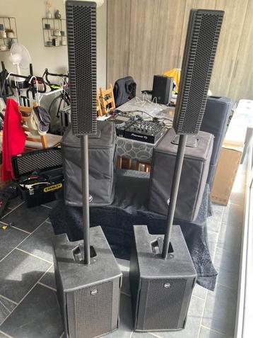 2 x RCF EVOX 8 v2 en superbe état !, Enlèvement, Comme neuf, Audio
