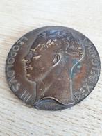 Medaille bronze Leopold 3, Ophalen of Verzenden