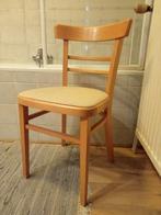 3 chaises style bistrot - peuvent être peintes - €12 pièce, Bois, Enlèvement, Utilisé