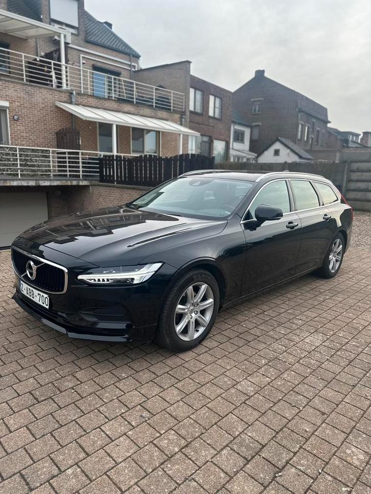Volvo V90 2.0 D3 leder-LED -, Auto's, Volvo, Bedrijf, V90, ABS, Adaptieve lichten, Adaptive Cruise Control, Airbags, Airconditioning
