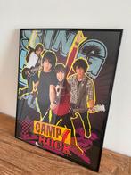 Poster in zwarte kader Camp Rock, Verzamelen, Ophalen, Zo goed als nieuw
