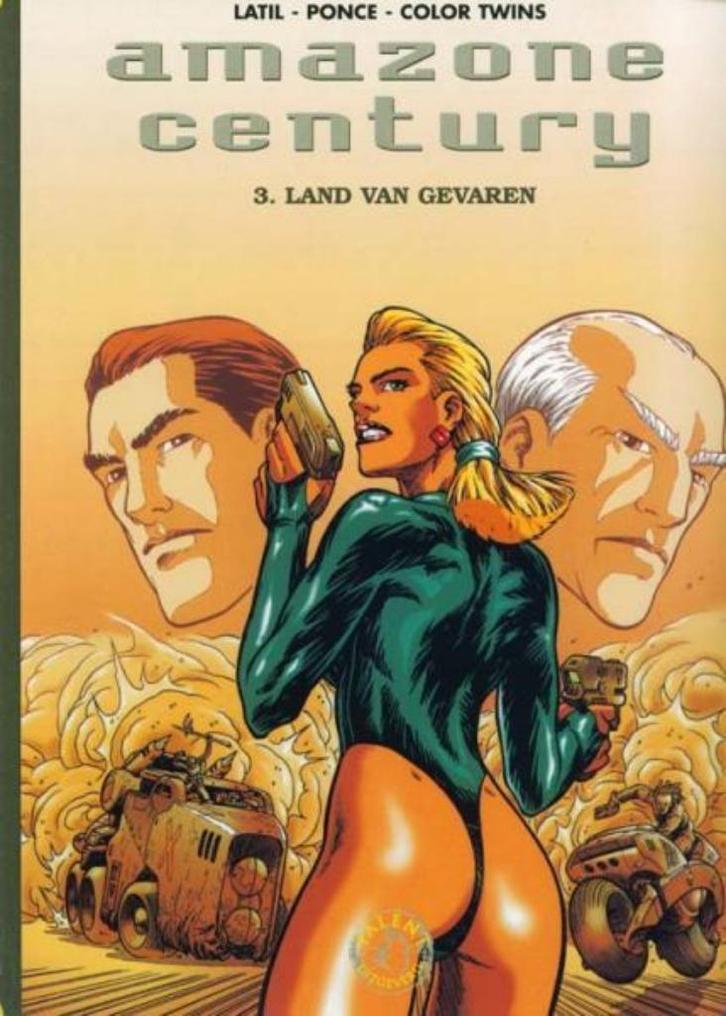 Stripreeks " Amazone century " ( 3 albums ) H.C., Boeken, Stripverhalen, Zo goed als nieuw, Complete serie of reeks, Ophalen of Verzenden