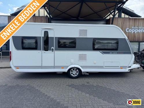 Hobby De Luxe Edition 495 UL 2016 MEGA COMPLEET!, Caravans en Kamperen, Caravans, tot en met 4, 1000 - 1250 kg, Rondzit, Hobby