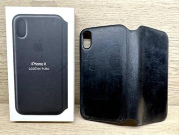 Etui en cuir Apple pour iPhone X