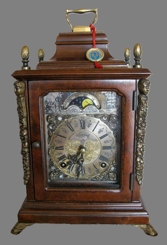 kleine mantelklok - Wuba Warmink, Antiquités & Art, Antiquités | Horloges, Enlèvement