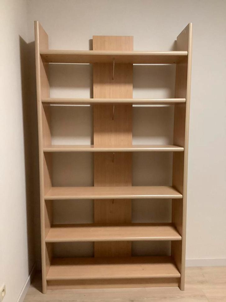 Bureau (2) et bibliothèque (2), Maison & Meubles, Armoires | Bibliothèques, Comme neuf, Enlèvement