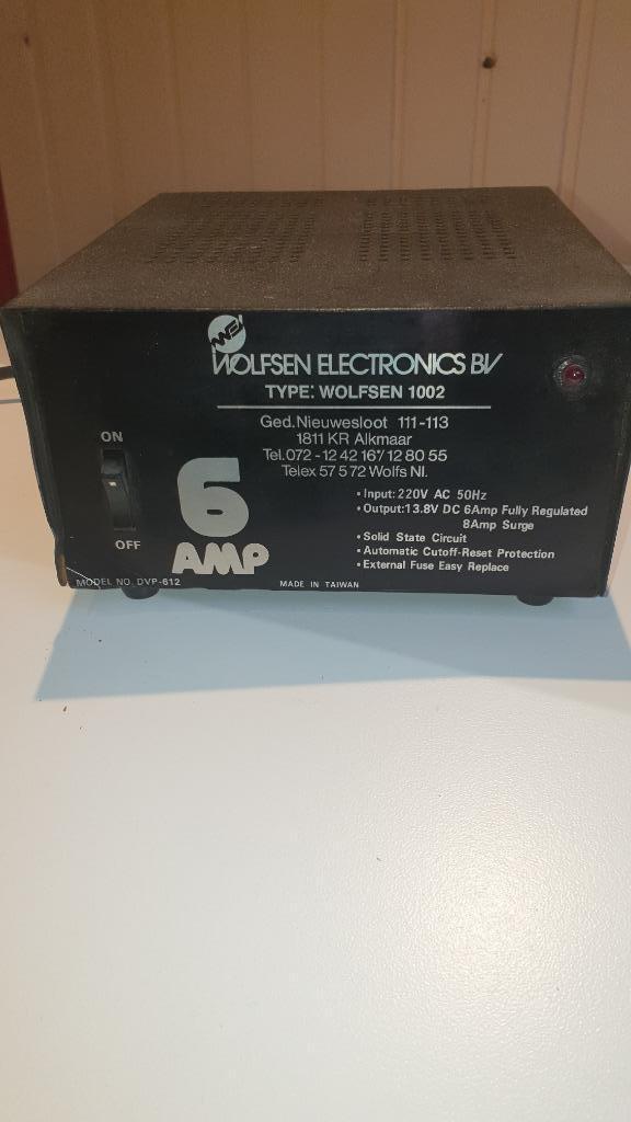 Gestabiliseerde voeding 2x, Elektronische apparatuur, Onderdelen en Toebehoren, Gebruikt, Ophalen of Verzenden