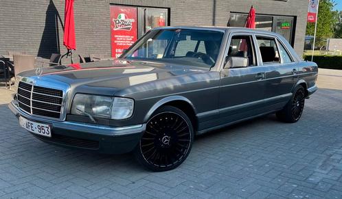 Mercedes 500 sel w126 full option lpg opendak airco 1982, Auto's, Mercedes-Benz, Bedrijf, Te koop, S-Klasse, Airbags, Airconditioning