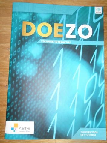 doe zo : techniek interactief, Livres, Technique, Enlèvement ou Envoi, Comme neuf