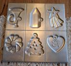 Vintage Aluminium KERST ornament / mal, KOTHUIS ART - TEAM, Diversen, Kerst, Ophalen of Verzenden, Gebruikt