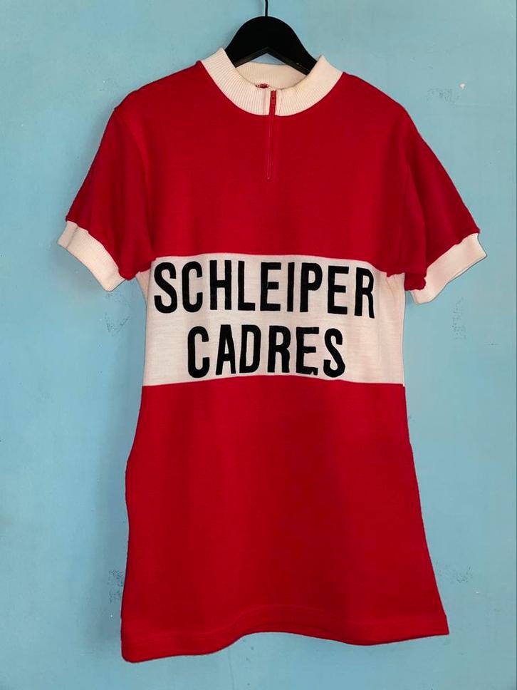 Maillot vélo 1970´s, Fietsen en Brommers, Fietsaccessoires | Fietskleding, Gebruikt, S, Ophalen of Verzenden