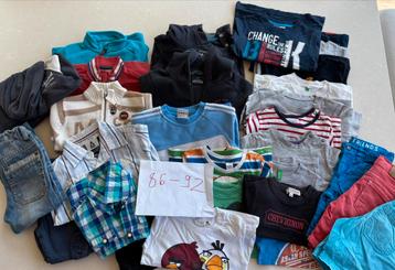 Lot kinderkleding maat 86 - 92 in goede staat beschikbaar voor biedingen