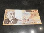 Belgique 1000 Francs type Permeke, Timbres & Monnaies, Billets de banque | Belgique, Enlèvement ou Envoi