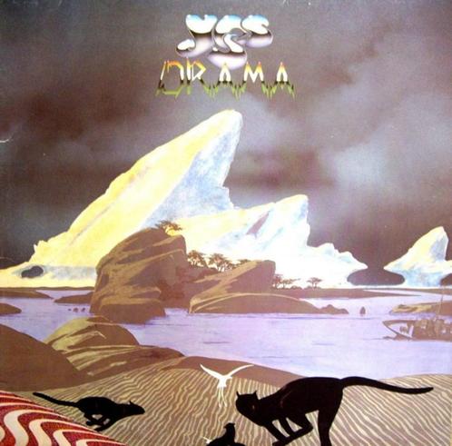 Yes - Drama, Cd's en Dvd's, Vinyl | Rock, Gebruikt, Progressive, 12 inch, Ophalen of Verzenden
