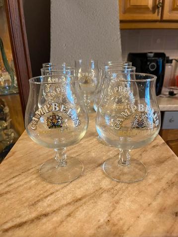 Oude bierglazen Campbll´s scotch ale intact! beschikbaar voor biedingen