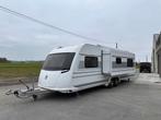 Tabbert Cellini 750 HTD Slide out - alle opties !, Caravans en Kamperen, Vast bed, Tabbert, Particulier, Douche