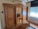Eiken slaapkamer, Maison & Meubles, Chambre à coucher | Chambres à coucher complètes, Enlèvement, Utilisé, Queen size