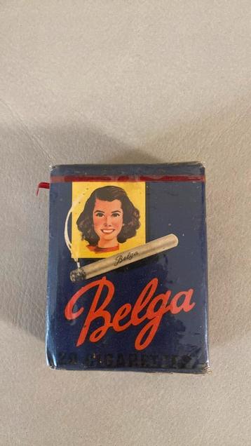 Zeer oud pakje BELGA-sigaretten