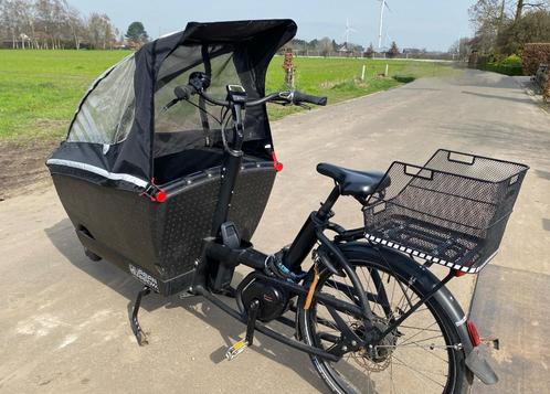 Urban Arrow performance 400Wh, Fietsen en Brommers, Fietsen | Bakfietsen, Gebruikt, Overige merken, 3 kinderen, Elektrisch, Huif