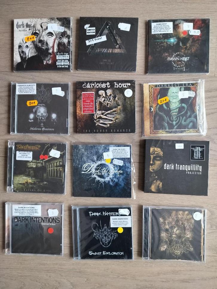 Metal CD's te koop, Cd's en Dvd's, Cd's | Rock, Zo goed als nieuw, Rock-'n-Roll, Ophalen of Verzenden