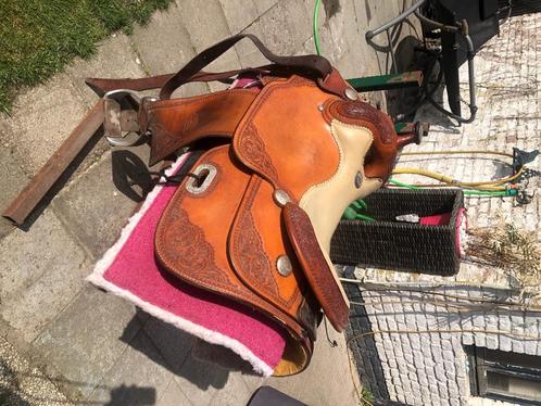 Billy Cook raining zadel, Dieren en Toebehoren, Paarden en Pony's | Zadels, Gebruikt, Western, Ophalen of Verzenden
