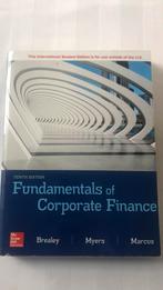 Boek fundamentals of corporate finance, Livres, Comme neuf, Enlèvement