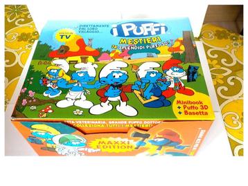 14 Smurfen (Sbabam) 3D + Mini-strips   beschikbaar voor biedingen