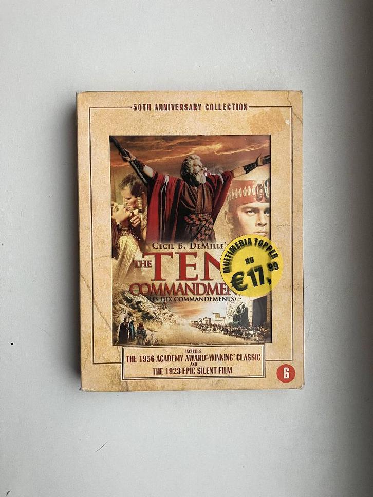 The Ten Commandments (DVD), CD & DVD, DVD | Aventure, Neuf, dans son emballage, Coffret, Enlèvement ou Envoi