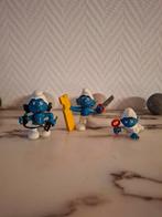 3 Schtroumpfs: schtroumpf Radio CB,  bricoleur,  bébé., Enlèvement, Schtroumpf Bricoleur