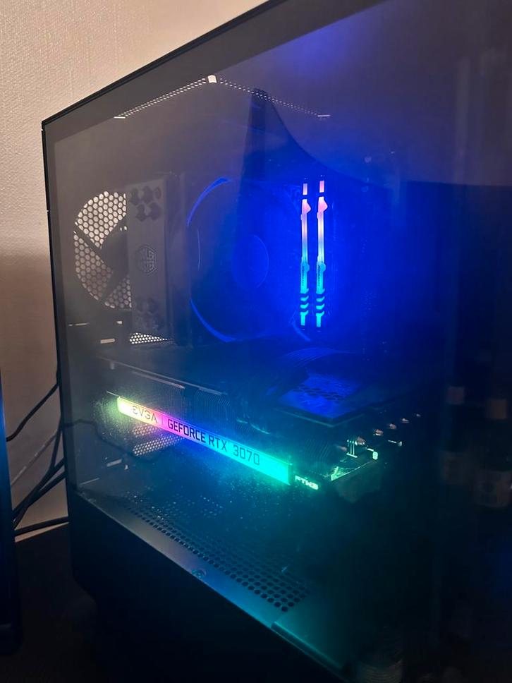 Krachtige Gaming PC – AMD Ryzen 5 | RTX 3070 |, Computers en Software, Desktop Pc's, Gebruikt, 4 Ghz of meer, SSD, 32 GB, Met videokaart