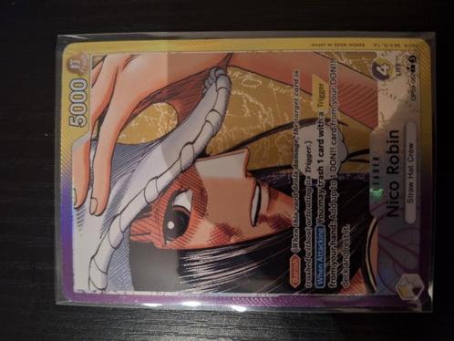 One piece, nico robin OP09/062 parallel card, Hobby en Vrije tijd, Verzamelkaartspellen | Pokémon, Nieuw, Ophalen of Verzenden