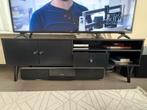 Meuble tv noir, Huis en Inrichting, Kasten |Televisiemeubels, Ophalen, Zo goed als nieuw