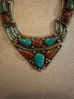 Zilver 925 Tibetaans tribal halsnoer, Ophalen, Zilver