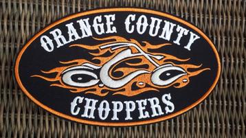 Orange County Choppers strijkpatch biker - 232x134mm (Large) beschikbaar voor biedingen