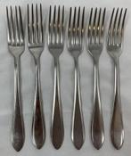 Gero Zilmeta 718 puntfilet dessertvorken 17,5cm set van 6, Huis en Inrichting, Verzenden, Zo goed als nieuw