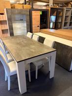 Volledige eetkamer incl 6 stoelen, Huis en Inrichting, Ophalen, Zo goed als nieuw, Modern, 6 tot 8 stoelen