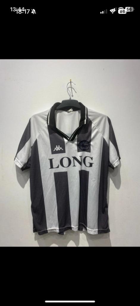 Zeldzaam Vintage Kappa Juventus Shirt LONG Sponsor Jaren 90, Verzamelen, Sportartikelen en Voetbal, Gebruikt, Shirt, Ophalen