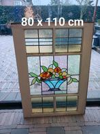 Glas in lood ramen, Antiek en Kunst, Ophalen