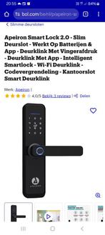 Deurklink met code en vingerafdruk nieuw !!, Ophalen