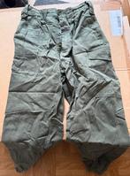 Linnen broek Belgisch leger (1), Verzamelen, Verzenden, Overige soorten, Kleding of Schoenen