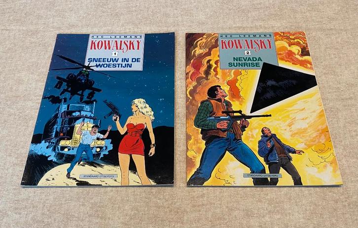 Hec Leemans - Kowalsky - 2 albums, Boeken, Stripverhalen, Zo goed als nieuw, Ophalen of Verzenden