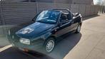 Vw golf 3 cabrio 1.9 tdi eerste eigenaar oldtimer, Auto's, Stof, 4 cilinders, Cabriolet, Zwart