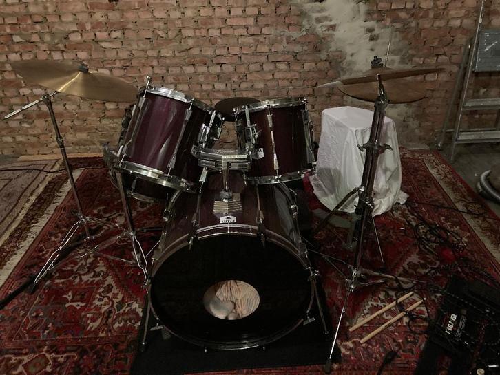 Tama  Drumstel, Musique & Instruments, Batteries & Percussions, Utilisé, Tama, Enlèvement