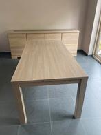 beige-bruin meubelset (kast + tafel), Ophalen