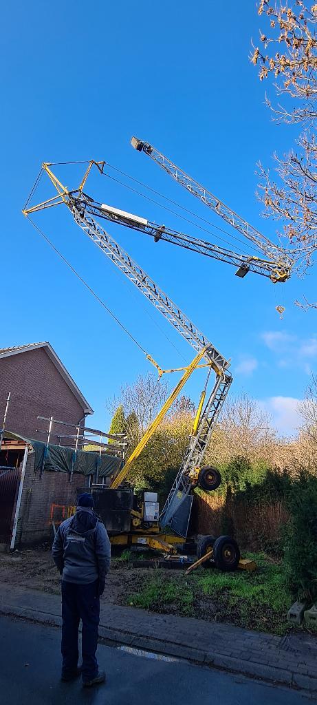 Snelbouwkraan Bouwkraan Torenkraan, Doe-het-zelf en Bouw, Gereedschap | Overige machines, Gebruikt, Ophalen