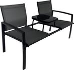 Tuinbank 2pers - 142 x 57 x 82- Nieuw, ongeopend in de doos, Tuin en Terras, Tuinbanken, Ophalen, Nieuw, Metaal