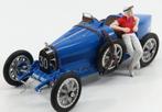 1:18 CMC Bugatti T35 bright blue mit Frau Rennfahrerin Figur, Ophalen of Verzenden, Nieuw, Auto, Overige merken
